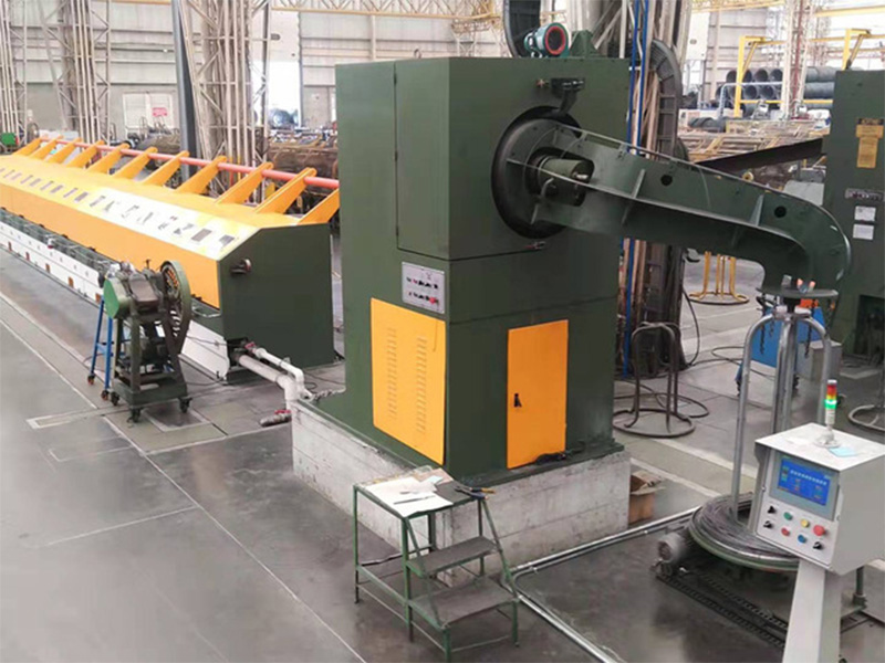 Máquina de desenho de arame com máquina de retirada de arame de tronco de elefante