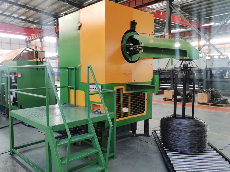 Máquina de aceitação de arame de tronco de elefante de aço